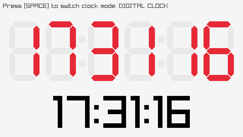 shapes_digital_clock